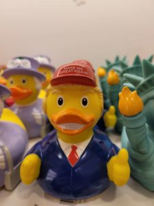 Donald Trump als Ente