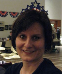 Sonja Warter mit USA-Krone auf dem Kopf. 