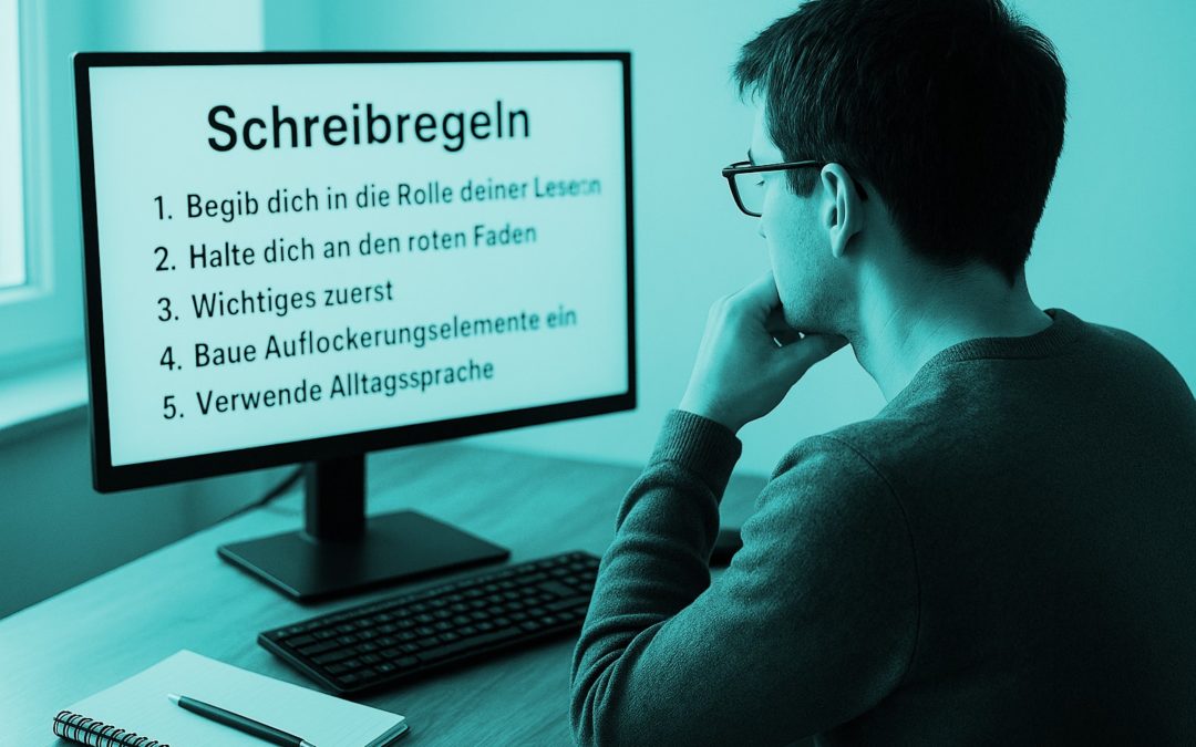 Meine 13+1 Schreibregeln für dein Sachbuch